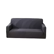 【巴芙洛】加厚防貓抓彈力沙發套1人(加厚款防抓/貓抓/彈性沙發套/1人沙發套) 深灰色