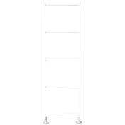 【MUJI 無印良品】SUS追加用側片25cm/亮面淺灰/小