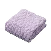 CB Japan carari poco格紋系列 超細纖維毛巾 典雅紫