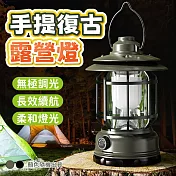 戶外充電式手提復古露營燈