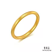 【點睛品】簡約細環黃金戒指 計價黃金(港圍19號)