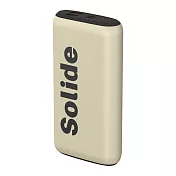solide 索力得 Uranus 天王星 20000mAh 20W 戶外大容量行動電源 有標示Wh 沙色