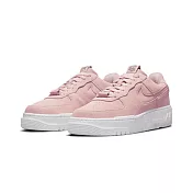 W Nike Air Force 1 Pixel 粉色麂皮 女鞋 休閒鞋 DQ5570-600 US7.5 粉色