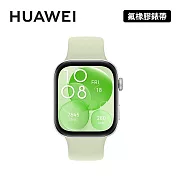 【背包好禮】HUAWEI Watch Fit 3 1.82吋 智慧手錶 氟橡膠錶帶款  原野綠