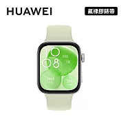 【贈好禮】HUAWEI Watch Fit 3 1.82吋 智慧手錶 氟橡膠錶帶款 原野綠