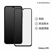 犀牛盾 Samsung Galaxy A15(4G/5G) (6.5吋) 9H 3D玻璃保護貼(滿版)