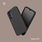 犀牛盾 Samsung Galaxy A15(4G/5G) (6.5吋) SolidSuit 經典防摔背蓋手機保護殼 - 經典黑