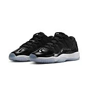 Air Jordan 11 Retro Low Space Jam 黑藍冰底 GS 大童鞋 休閒鞋 FV5121-004 23 黑藍