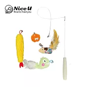 【NiceU毛樂趣】日式逗貓棒豪華套組