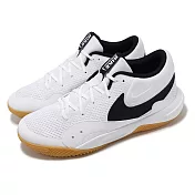 Nike 排球鞋 Hyperquick 男鞋 白 黑 透氣 輕量 支撐 室內運動 羽排鞋 運動鞋 FN4678-100
