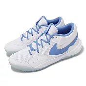 Nike 排球鞋 Hyperquick 男鞋 白 藍 透氣 輕量 支撐 室內運動 羽排鞋 運動鞋 FN4678-101