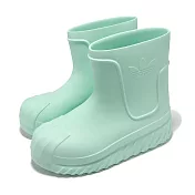 adidas 厚底雨鞋 Adifom Superstar Boot W 女鞋 綠 貝殼頭 厚底 膠鞋 愛迪達 IE0391