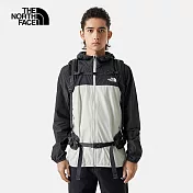 The North Face M MFO UPF JACKET - AP 男風衣外套-黑白-NF0A8AUSAZ5 L 黑色