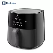 【Electrolux 伊萊克斯】極致美味500系列 5公升 全觸控健康氣炸鍋 E5AF1-610P 霧面黑