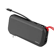 idmix MR CHARGER GaN PD 65W 多功能行動電源(CH08) 灰黑