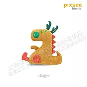 Pixsee-Pixsee Friends AI智慧互動玩具-多款 -Dragee動物布偶(龍)