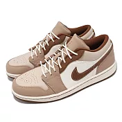Nike 休閒鞋 Air Jordan 1 Low SE 男鞋 女鞋 棕 白 Tan Brown AJ1 皮革 HF5753-221