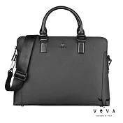 VOVA 沃汎 PALAS 帕拉斯系列單層公事包 -黑色 VA133S01BK