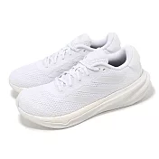 adidas 慢跑鞋 Supernova Stride W 女鞋 白 透氣 回彈 輕量 運動鞋 愛迪達 IG8293 25.5cm WHITE
