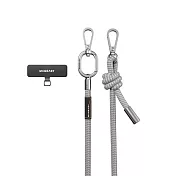 MAGEASY 8.3 mm Strap 掛繩/掛繩片組 (相容 iOS / Android 手機殼)  灰色