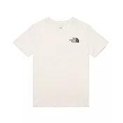 The North Face W MFO LOGO TWIST S/S TEE - AP 女短袖上衣-米白-NF0A8AVDQLI L 白色