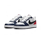 Nike Court Borough Low 2 白藍紅 小Dunk 大童 休閒鞋 DO7446-101 23.5 白藍紅