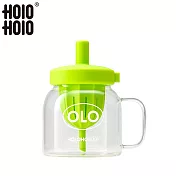【HOLOHOLO】NUT CUP 鮮榨橡果玻璃吸管杯（1000ml／4色） 綠色