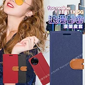 CITY BOSS For Realme11/11X 浪漫都會支架皮套 紅色