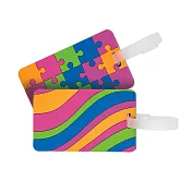 《TRAVELON》行李掛牌2入 | 行李吊牌 識別吊牌 登機牌 姓名牌 - 拼圖