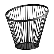 《VEGA》Alpena斜口鏤空水果籃 | 水果盤 水果籃 - 黑28cm