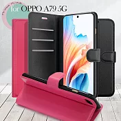 DAPAD for OPPO A79 5G 百搭時代多卡式夾層皮套 黑色