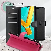 DAPAD for VIVO Y36 5G 百搭時代多卡式夾層皮套 黑色