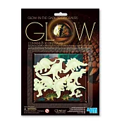 【4M】3D 立體螢光恐龍貼片 Glow 3D Dinosaur