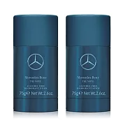 Mercedes Benz 賓士 恆星男性淡香水體香膏(75g)X2入