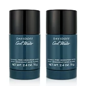 Davidoff 冷泉 男性體香膏(70g)X2入