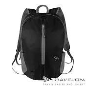 【Travelon美國防盜包】PACKING折疊收納後背包TL-42817 黑