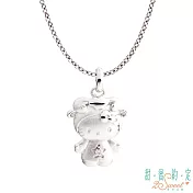 甜蜜約定 HelloKitty 牡羊座Kitty純銀墜子 送白鋼項鍊
