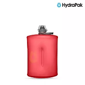 HydraPak Stow 1L 軟式水壺 紅木紅
