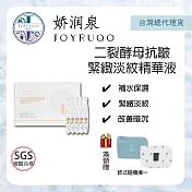 《台灣總代理公司貨》嬌潤泉JOYRUQO 二裂酵母抗皺緊緻淡紋精華液(1大盒裝) 1.5ml*30支