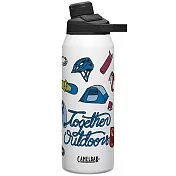 【美國 CamelBak】1000ml Chute Mag不鏽鋼戶外運動保溫瓶(保冰) 驕傲出走