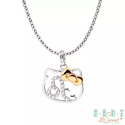 甜蜜約定 HelloKitty 獅子座Leo Kitty純銀墜子 送白鋼項鍊