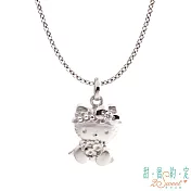 甜蜜約定 HelloKitty 處女座Kitty純銀墜子 送白鋼項鍊