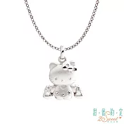 甜蜜約定 HelloKitty 天秤座Kitty純銀墜子 送白鋼項鍊