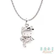 甜蜜約定 HelloKitty?水瓶座Kitty純銀墜子 送白鋼項鍊