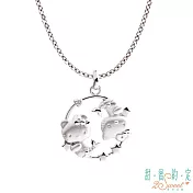 甜蜜約定 HelloKitty 雙魚座Kitty純銀墜子 送白鋼項鍊