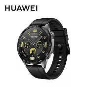 (多重好禮) HUAWEI 華為 Watch GT4 46mm GPS 運動健康智能時尚手錶 活力款 曜石黑