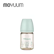 MOYUUM 韓國 PPSU 寬口奶瓶 170ml (0m+) -  乖乖睡寶貝 (薄荷藍)