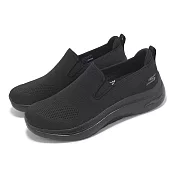 Skechers 休閒鞋 Go Walk Arch Fit 2.0-Melodious 1 男鞋 黑 高回彈 健走鞋 216518BBK