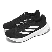 adidas 慢跑鞋 Response 男鞋 黑 白 緩衝 透氣 運動鞋 愛迪達 IG9922 25.5cm BLACK/WHITE