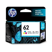 HP 原廠彩色墨水匣62 (C2P06AA)